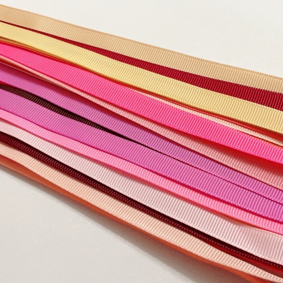 彩色緞帶 素面緞帶 包裝材料 手作材料 飾品材料-細節圖2