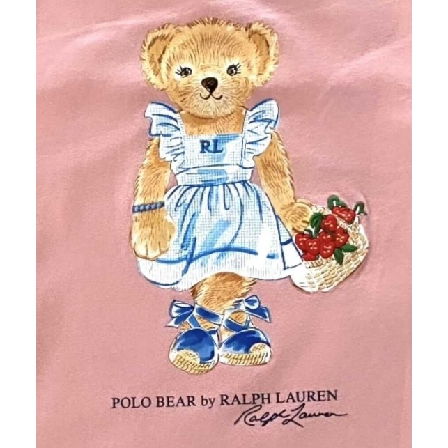 美國 RL POLO 女青年 熊熊連身上衣 XL (155-159cm) (全新)-細節圖3