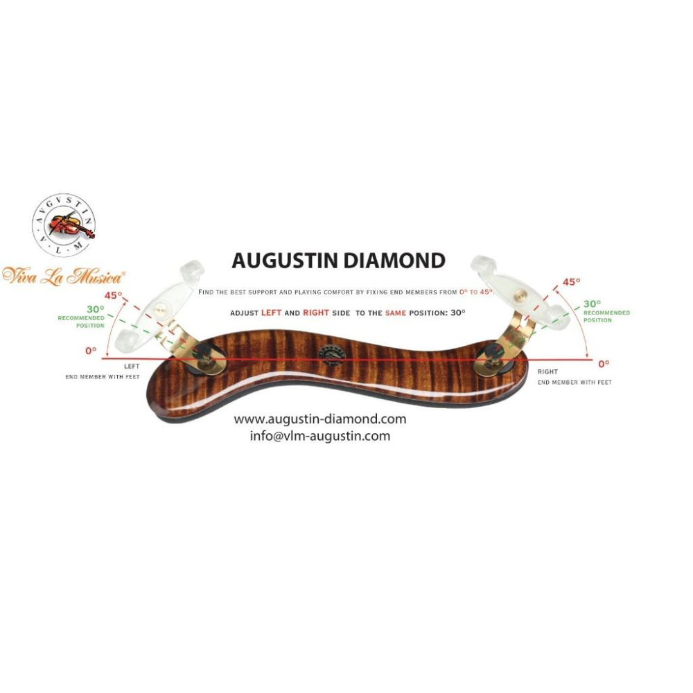 🌈弘韻提琴🎵VLM DIAMOND 頂級中提琴肩墊🎻 ＇金片＇ 楓木肩墊-細節圖6