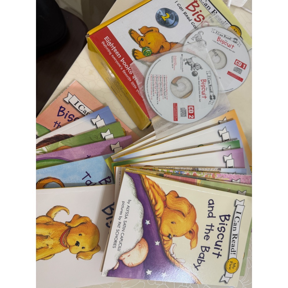 I can read. Biscuit系列（18本+2片CD) 近全新-細節圖3