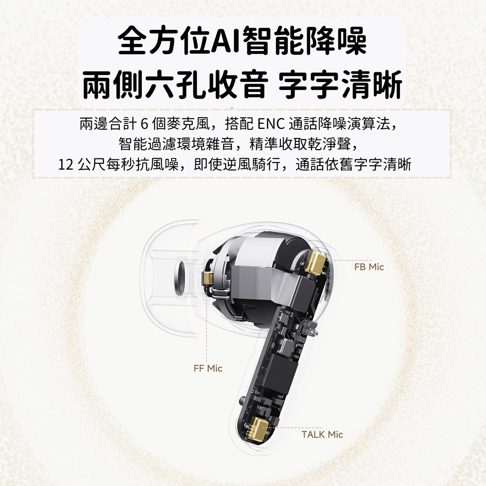 MEES M4 Pro+ AI即時翻譯入耳式智能藍牙耳機-細節圖9