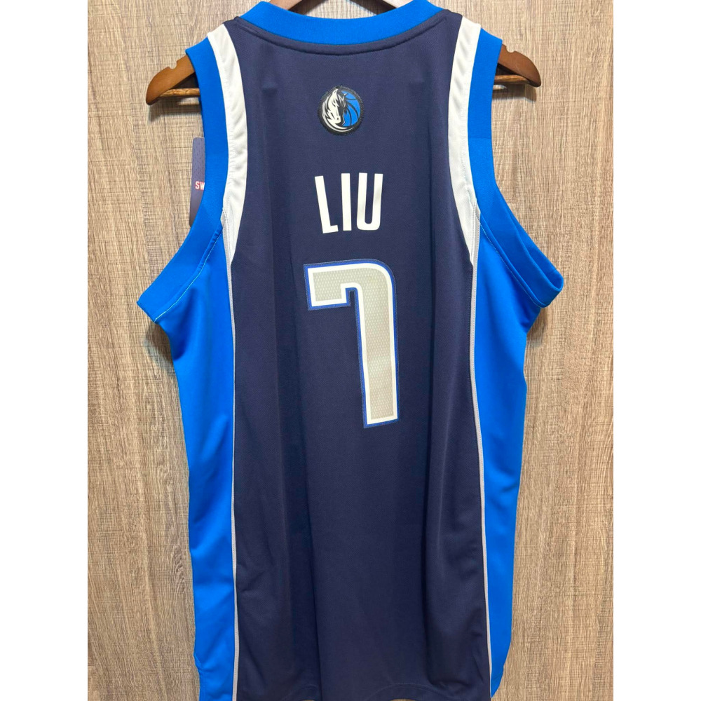 NBA 達拉斯獨行俠 小牛 舊版客場 客製 球衣 全新含吊牌-細節圖2
