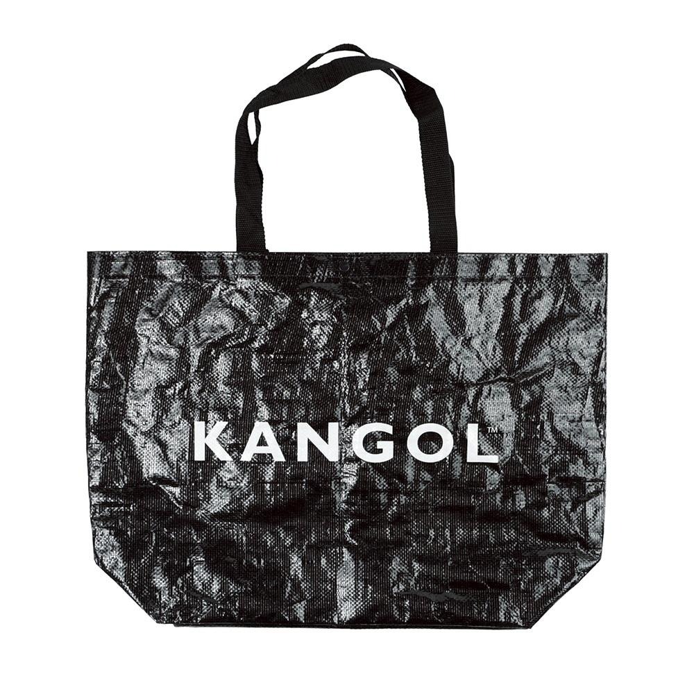 【KANGOL】英國袋鼠大容量防潑水環保購物袋 買一送一免挑款 (托特袋/環保隨行/環保袋)-細節圖3