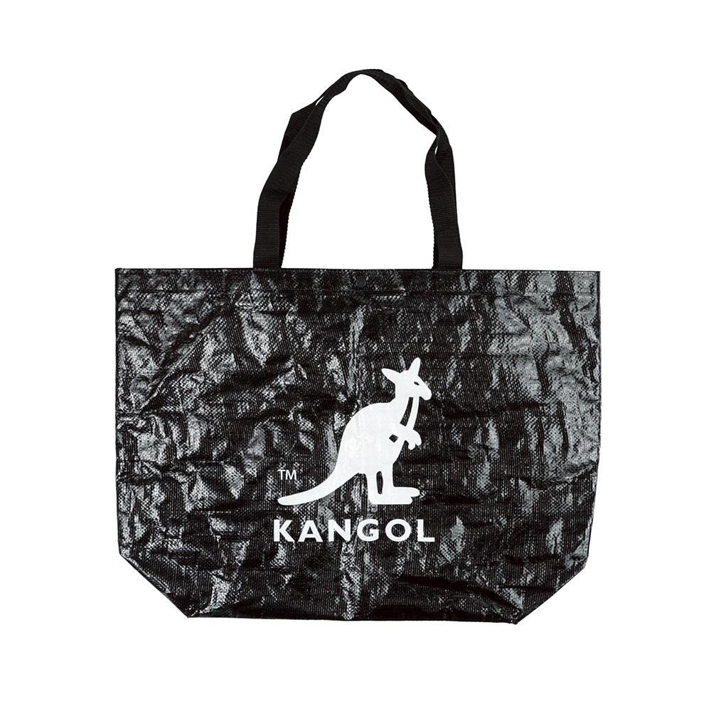 【KANGOL】英國袋鼠大容量防潑水環保購物袋 買一送一免挑款 (托特袋/環保隨行/環保袋)-細節圖4