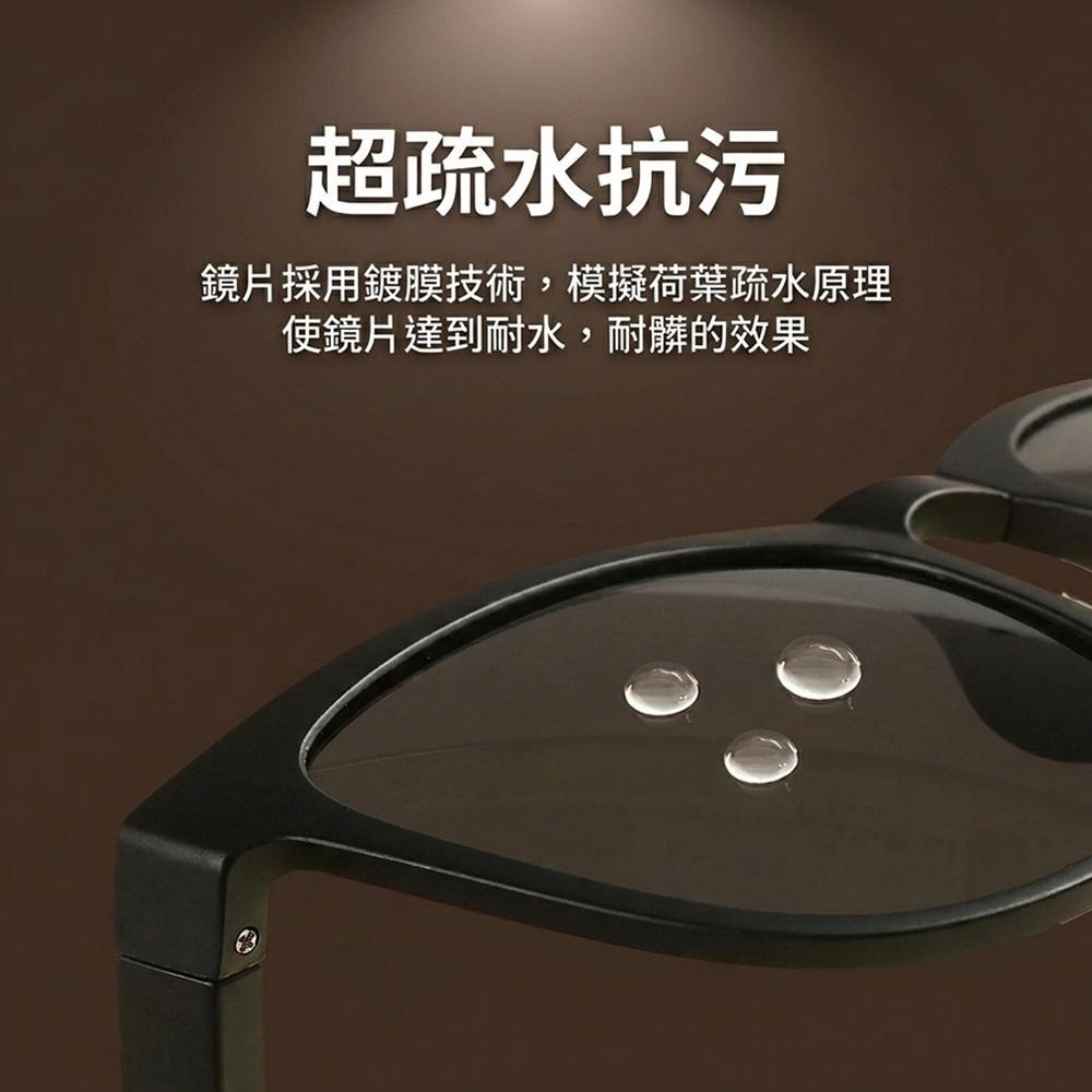 HUNGMI 折疊式偏光太陽眼鏡(防眩光/UV400/遮陽防曬墨鏡/INS風)-細節圖8