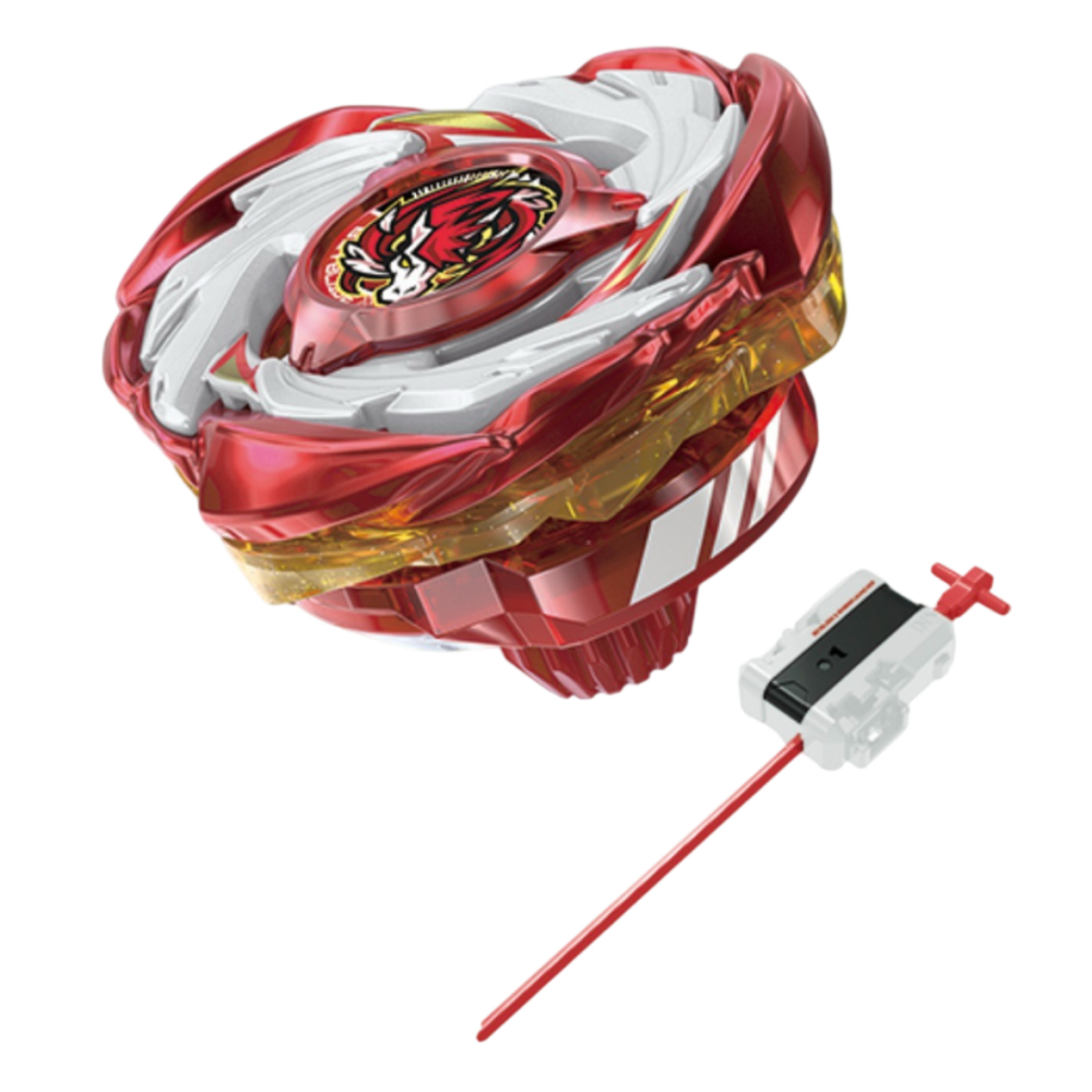 【TAKARA TOMY】BEYBLADE X 戰鬥陀螺 CX-00 紅天馬爆擊 含發射器 稀有款 日版 有QR 全新-細節圖3