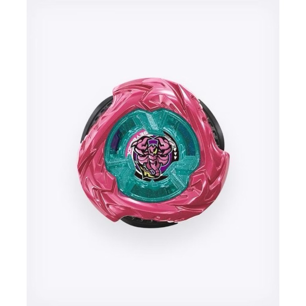 【TAKARA TOMY】BEYBLADE X 戰鬥陀螺 UX-00 粉天蠍 Z軸 日版 稀有款 有QR 全新-細節圖5