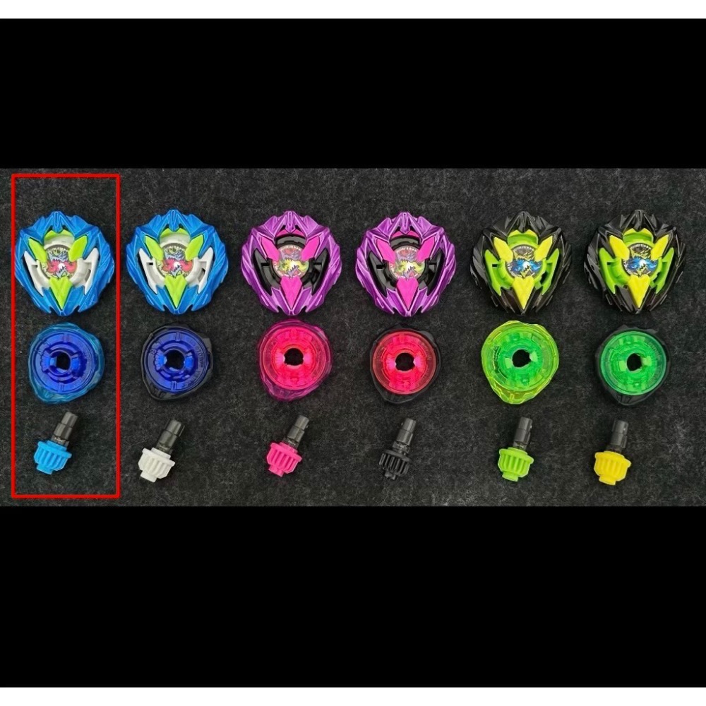 【TAKARA TOMY】BEYBLADE X 戰鬥陀螺 UX-00 涉谷爆刃 蒼龍爆刃 藍 1-60A 有日版QR-細節圖3