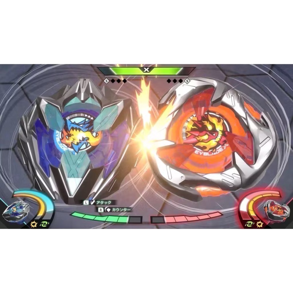 BEYBLADE X 戰鬥陀螺 XONE Switch 遊戲片 含限定款戰鬥陀螺 BX-00 忍者匕首 4-60LF-細節圖4