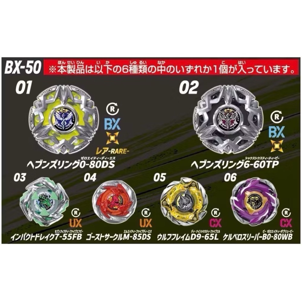 【TAKARA TOMY】BEYBLADE X 戰鬥陀螺 BX-50 天堂日輪 抽抽包 籤王 確認款 有QR 日版-細節圖4