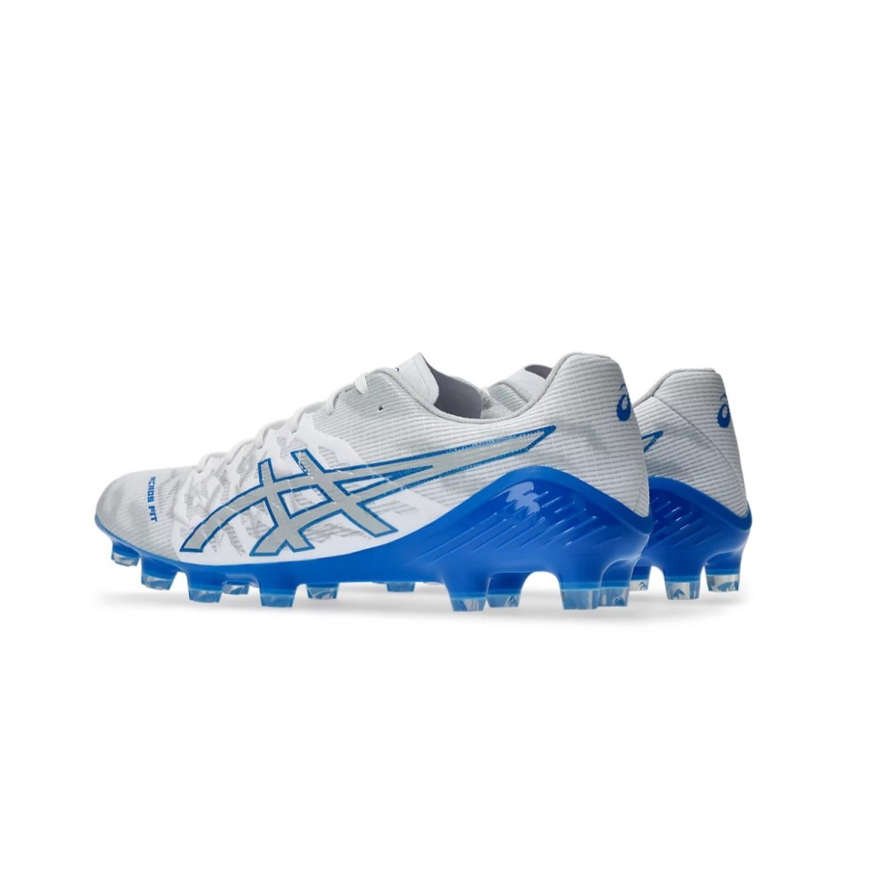 ASICS DS LIGHT ACROS 3 亞瑟士膠釘足球鞋 白藍 1101A070-102-細節圖6