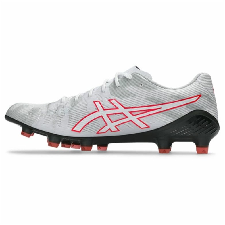 ASICS DS LIGHT ACROS 3 亞瑟士膠釘足球鞋 白紅 29CM 1101A070-104-細節圖6