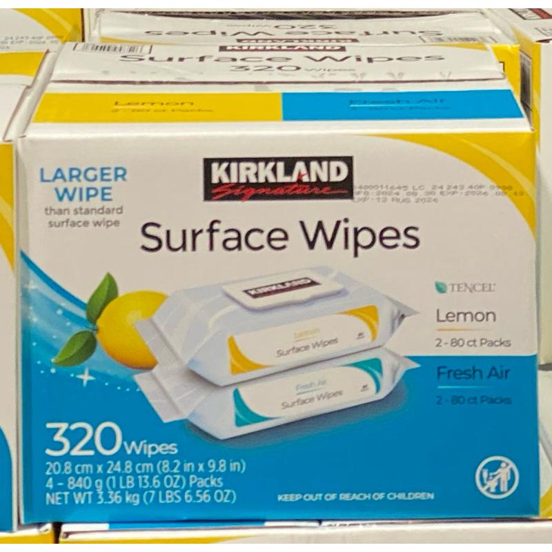 [Costco代購] KIRKLAND SIGNATURE家用清潔擦拭濕巾80張X4入-細節圖5