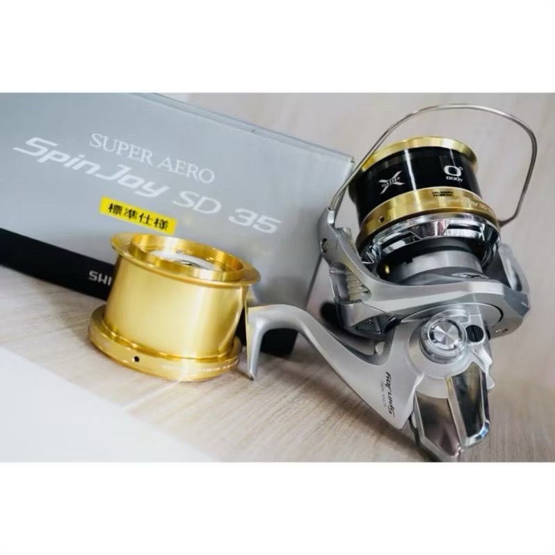 Shimano 遠投雙線杯 捲線器 spin joy SD35-規格圖1