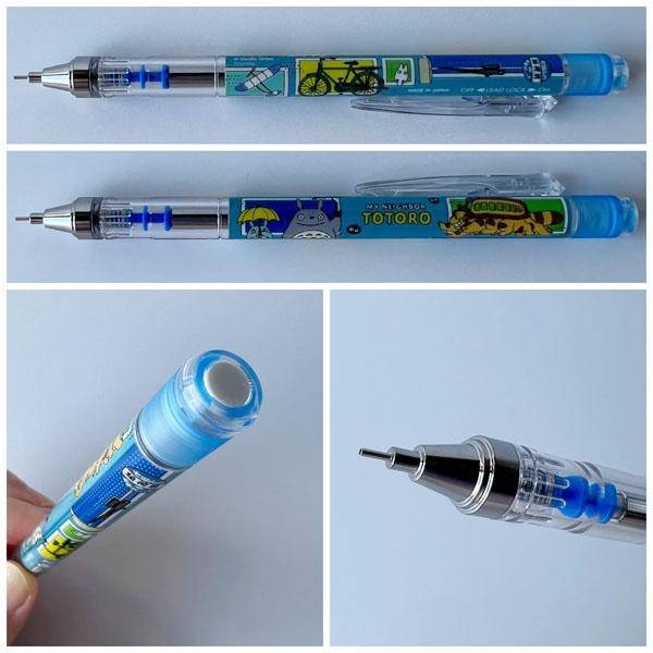 [日本製] Tombow 蜻蜓牌 Mono Graph 自動鉛筆 0.5mm / 12入組 六角 木頭 鉛筆 2B 龍貓-細節圖3