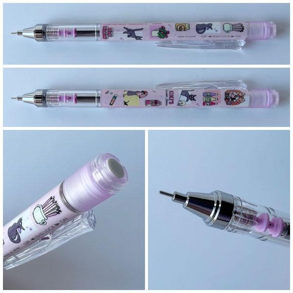 [日本製] Tombow 蜻蜓牌 Mono Graph 自動鉛筆 0.5mm / 12入組 六角 木頭 鉛筆 2B 龍貓-細節圖5