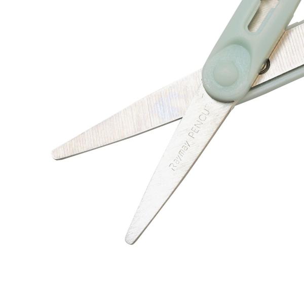 [日本帶回] Raymay 藤井 Pen Cut 筆型剪刀 Mini 迷你攜帶式剪刀 黃色 左右手適用 開學用品 文青-細節圖6