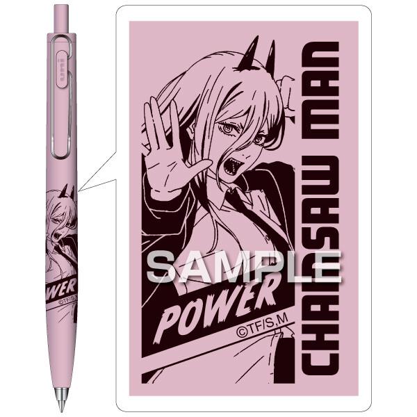 [現貨不用等] 鏈鋸人 原子筆 黑墨 Uni ball One F 淀治 真紀真 帕瓦 Chainsaw Man 日本製-細節圖3