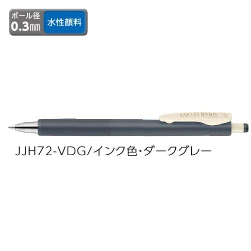 [日本製] Zebra 斑馬牌 Sarasa Nano 原子筆 圓珠筆 溜溜筆 復古色 極細 水性顏料 中性 0.3mm-細節圖2