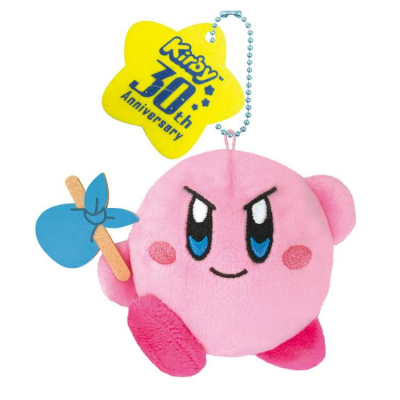 {30周年紀念} [日本帶回] Nintendo 任天堂 吊飾 掛飾 玩偶 公仔 絨毛娃娃 Kirby 星之卡比 卡比