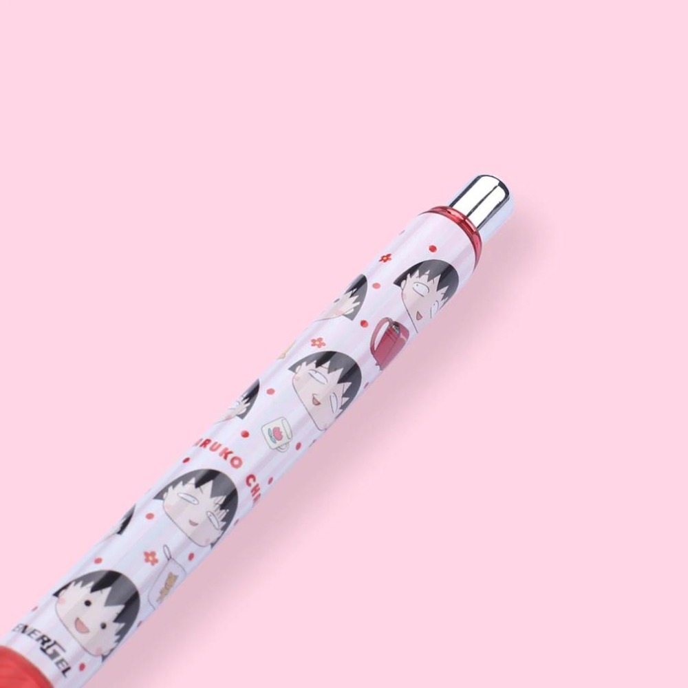 [日本製] Energel 原子筆 溜溜筆 圓珠筆 Chibimaruko Chan 櫻桃小丸子 櫻桃子 0.5mm-細節圖3