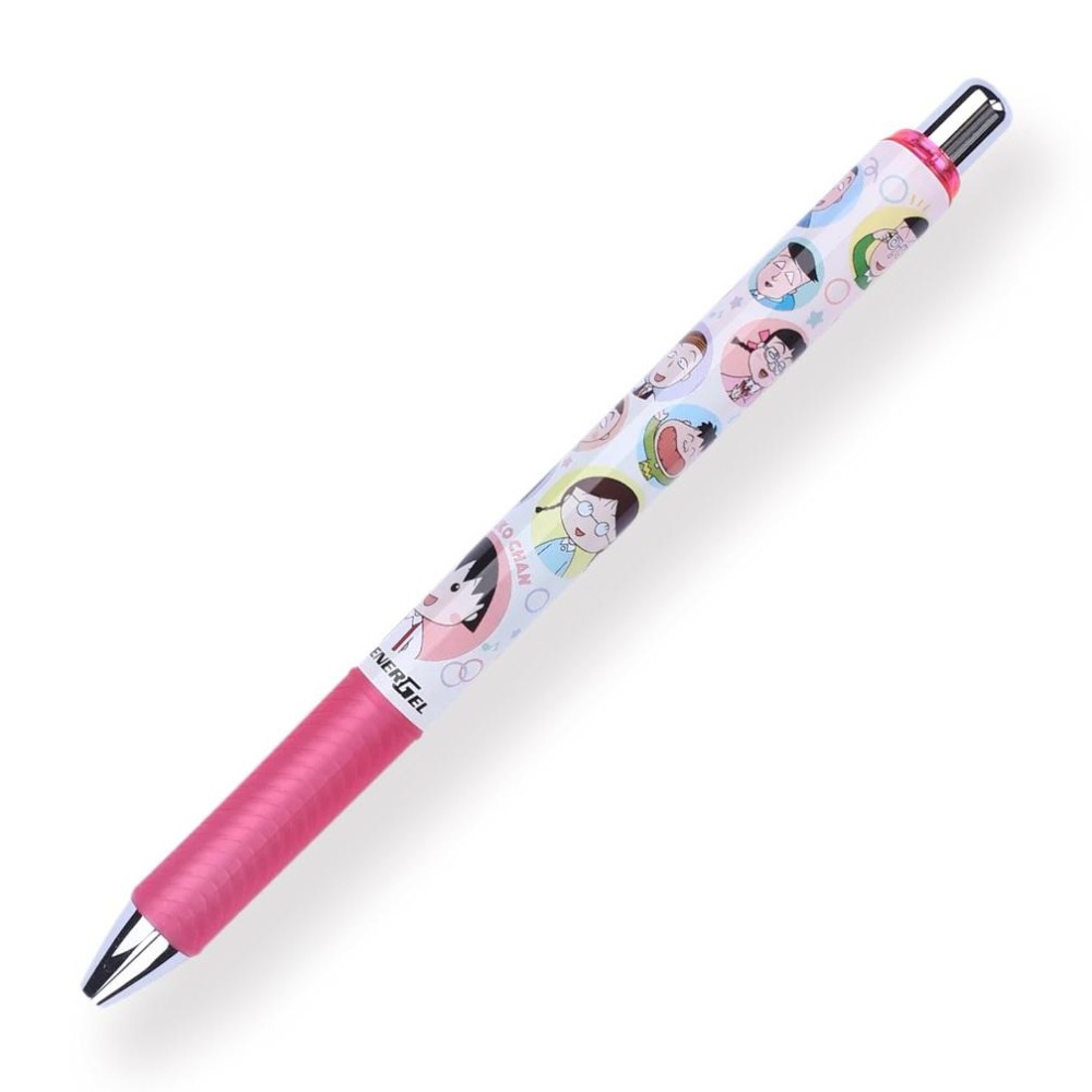 [日本製] Energel 原子筆 溜溜筆 圓珠筆 Chibimaruko Chan 櫻桃小丸子 櫻桃子 0.5mm-細節圖6