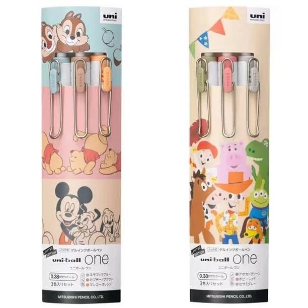 [日本帶回] Uni 三菱 Kuru Toga 旋轉自動鉛筆 Uni-Ball One 原子筆 迪士尼 米妮 玩具總動員-細節圖7
