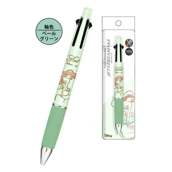 [日本製] Uni 三菱 Jetstream 4色原子筆+自動鉛筆 多功能 4+1筆 唐老鴨與黛西 奇奇蒂蒂 0.5mm-細節圖5