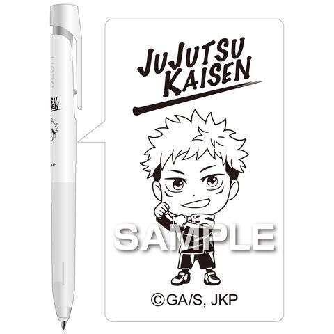 咒術迴戰聯名款 日本 斑馬牌 ZEBRA Blen 原子筆 按壓式 五条悟 狗卷棘 伏黑惠 0.7mm 黑色 宿儺-細節圖2