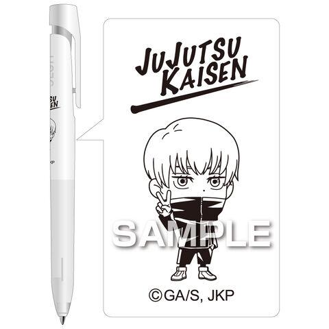 咒術迴戰聯名款 日本 斑馬牌 ZEBRA Blen 原子筆 按壓式 五条悟 狗卷棘 伏黑惠 0.7mm 黑色 宿儺-細節圖3