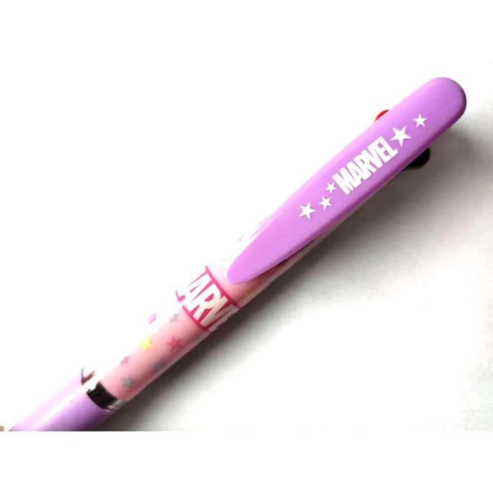 [日本製] uni 三菱 Jetstream 三色 原子筆 圓珠筆 溜溜筆 Marvel 漫威 油性 0.5mm 文青-細節圖2