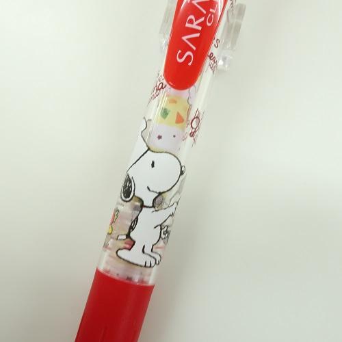 {數量限定} [日本製] Zebra 斑馬牌 Sarasa Clip 原子筆 溜溜筆 圓珠筆 史努比 中性 0.5mm-細節圖3