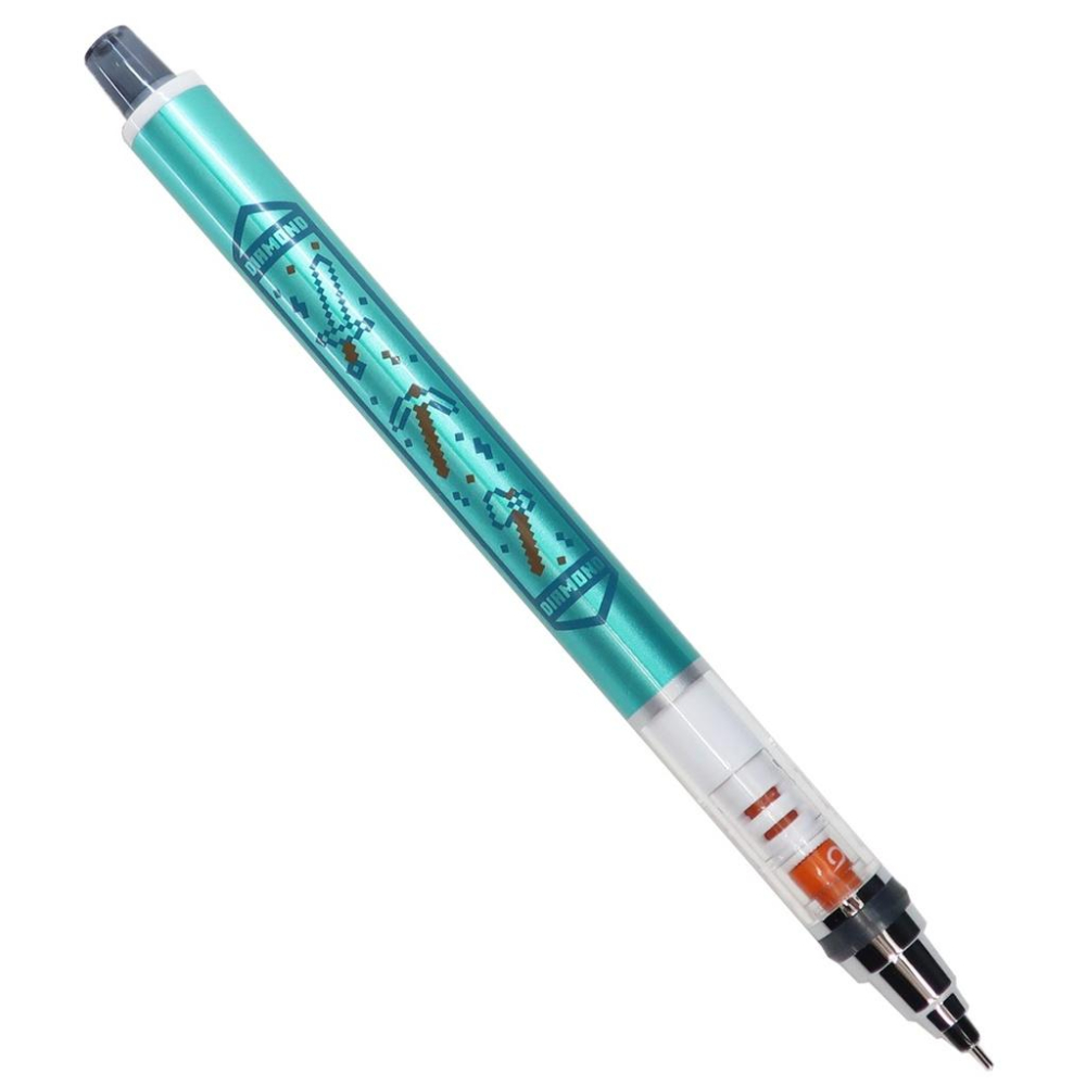 [日本製] uni 三菱 Kuru Toga 旋轉自動鉛筆 Minecraft 麥塊 當個創世神 鑽石 蠑螈 0.5mm-細節圖4