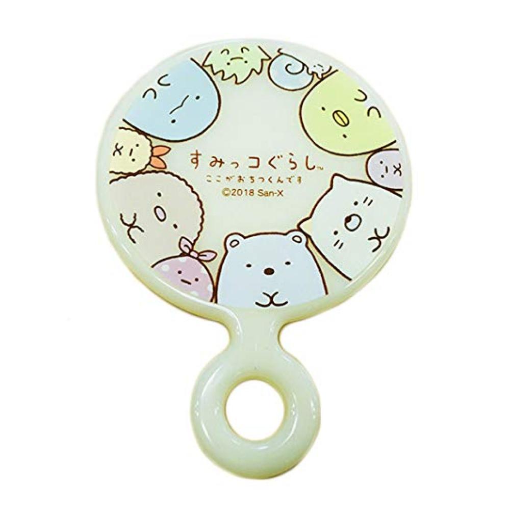[日本製] San-X 鏡子 手拿 隨身鏡 輕巧 好攜帶 Sumikko Gurashi 角落生物 角落小夥伴 共三款-細節圖3