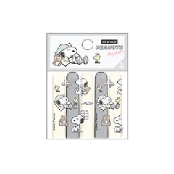 [日本製] 鉛筆蓋 筆蓋 透明筆套 5入組 Snoopy 史努比 Peanuts 花生漫畫 Cute Model 共三款-細節圖4