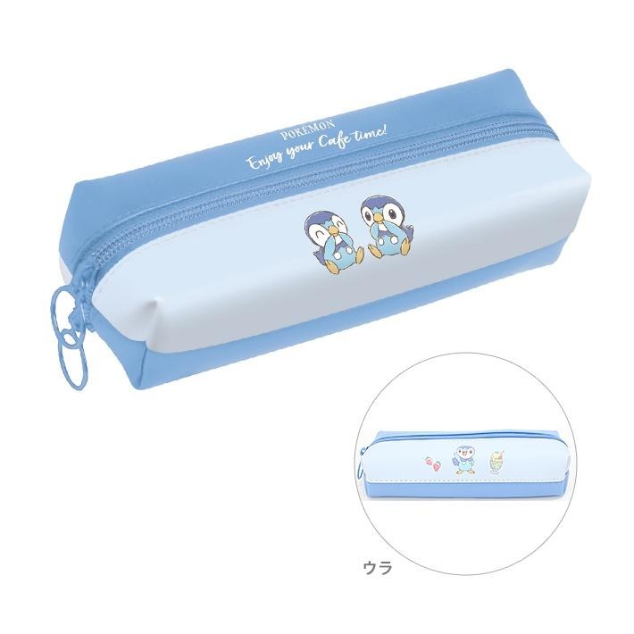 [日本帶回] Kamio Japan 合成皮革 雙面 鉛筆盒 鉛筆袋 筆袋 收納包 化妝包 小物包 萬用包 皮卡丘 現貨-細節圖3