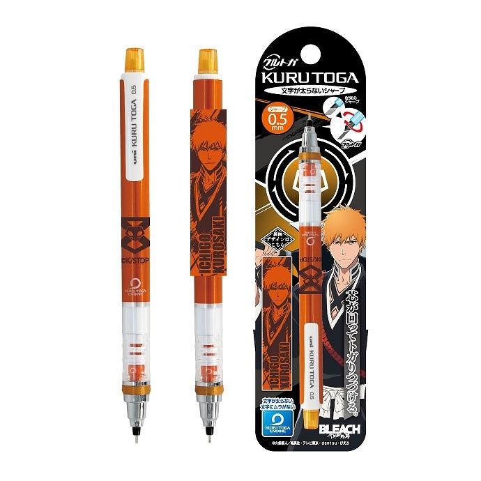 UNI 日本三菱 X 死神 聯名款 BLEACH 千年血戰篇 Kuru Toga 旋轉自動鉛筆 自動鉛筆 0.5mm-細節圖7