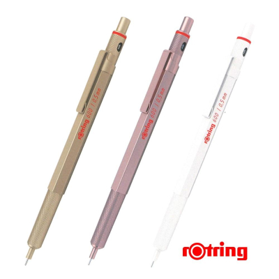 {2021年9月新商品} [日本製] 德國 rOtring 紅環 600 自動鉛筆 自動筆 製圖用 0.5mm 共三款