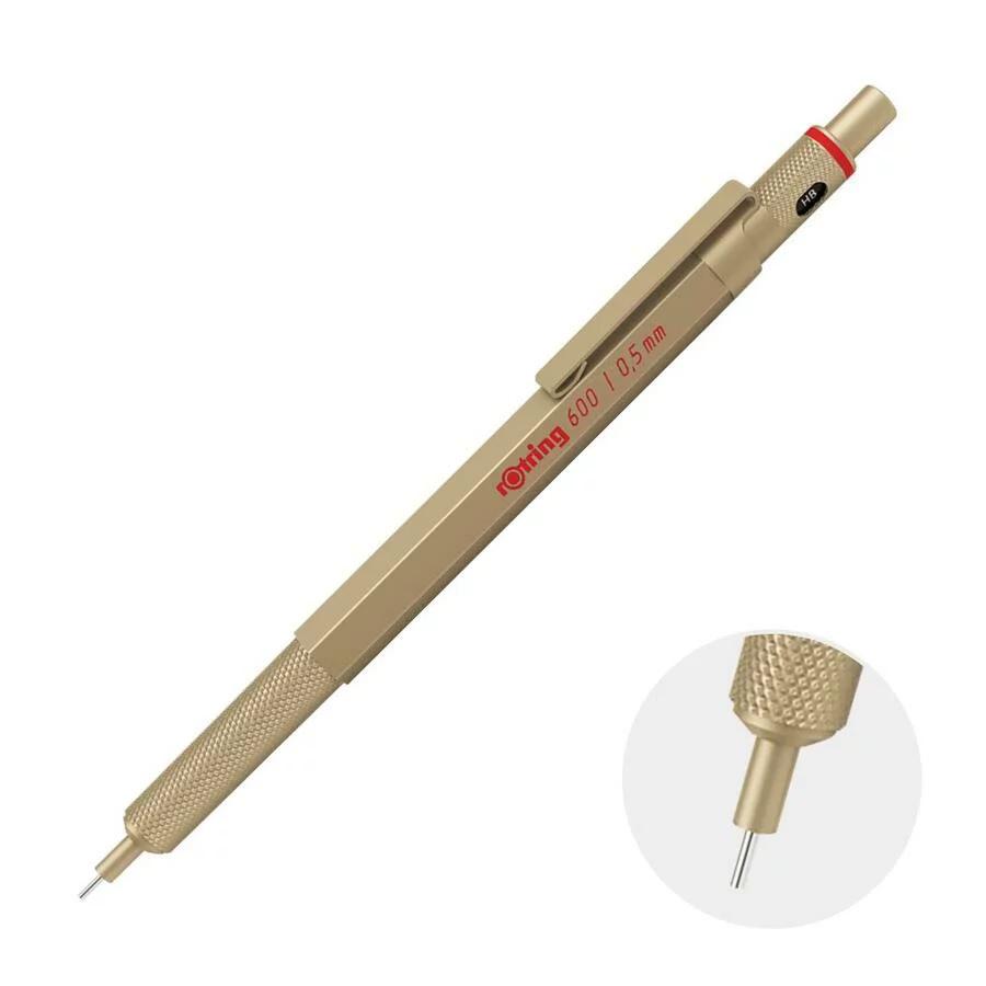 {2021年9月新商品} [日本製] 德國 rOtring 紅環 600 自動鉛筆 自動筆 製圖用 0.5mm 共三款-細節圖2