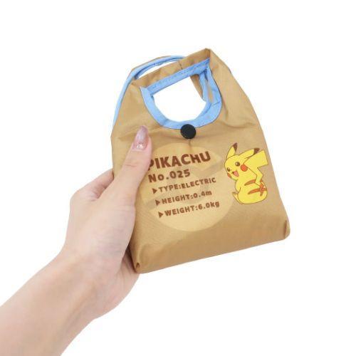[日本帶回] 購物袋 環保袋 收納袋 萬用袋 Pikachu 皮卡丘 寶可夢 哆啦A夢 蠟筆小新 日本 共七款 現貨-細節圖5