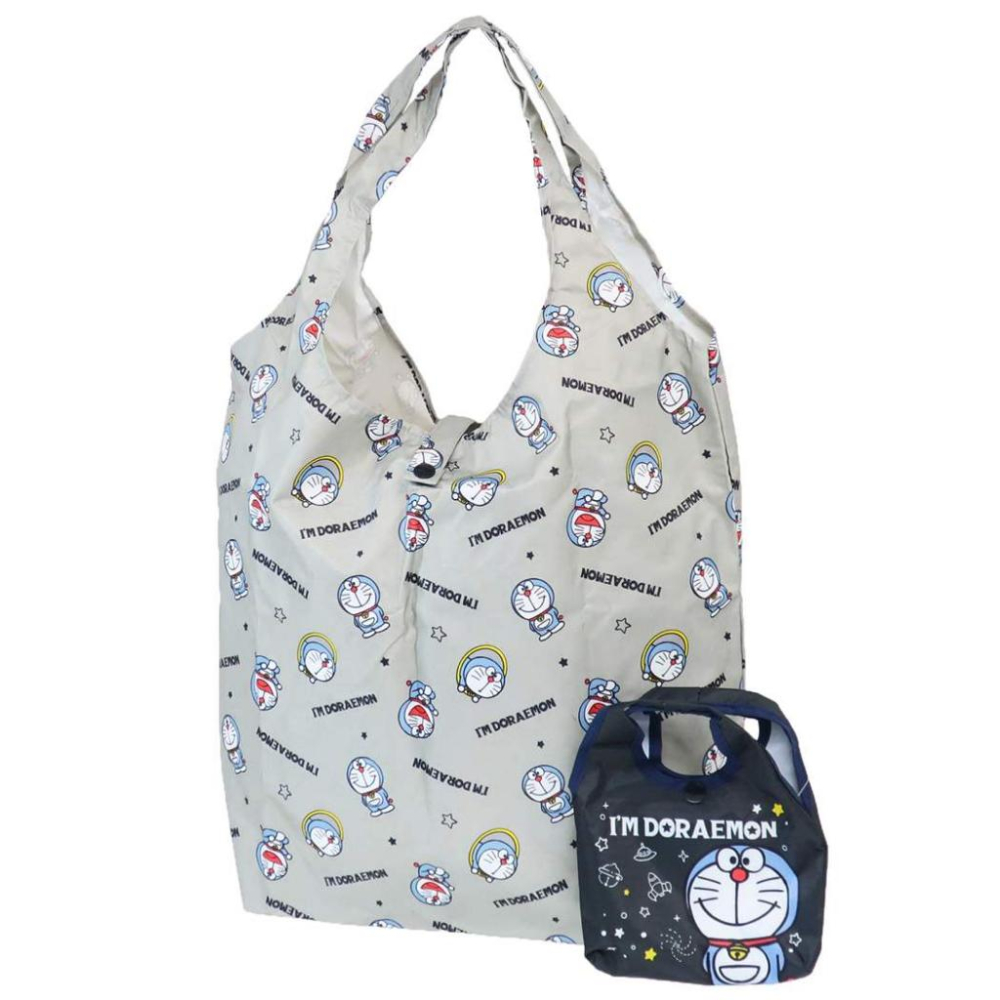 [日本帶回] 購物袋 環保袋 收納袋 萬用袋 Pikachu 皮卡丘 寶可夢 哆啦A夢 蠟筆小新 日本 共七款 現貨-細節圖7