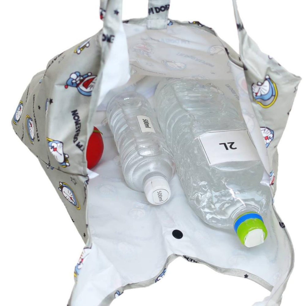 [日本帶回] 購物袋 環保袋 收納袋 萬用袋 Pikachu 皮卡丘 寶可夢 哆啦A夢 蠟筆小新 日本 共七款 現貨-細節圖8