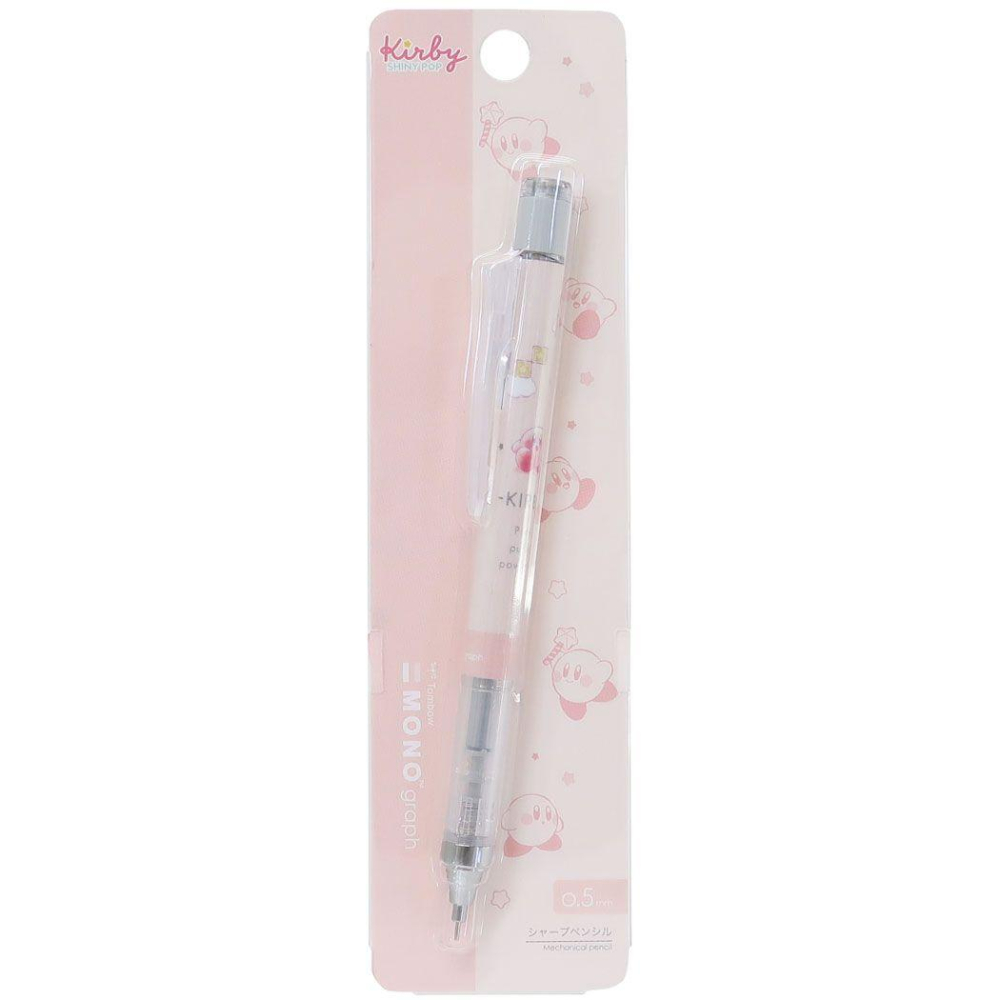[日本製] Tombow 蜻蜓牌 Mono Graph 自動鉛筆 搖搖筆 橡皮擦可替換 Kirby 卡比 0.5mm-細節圖2