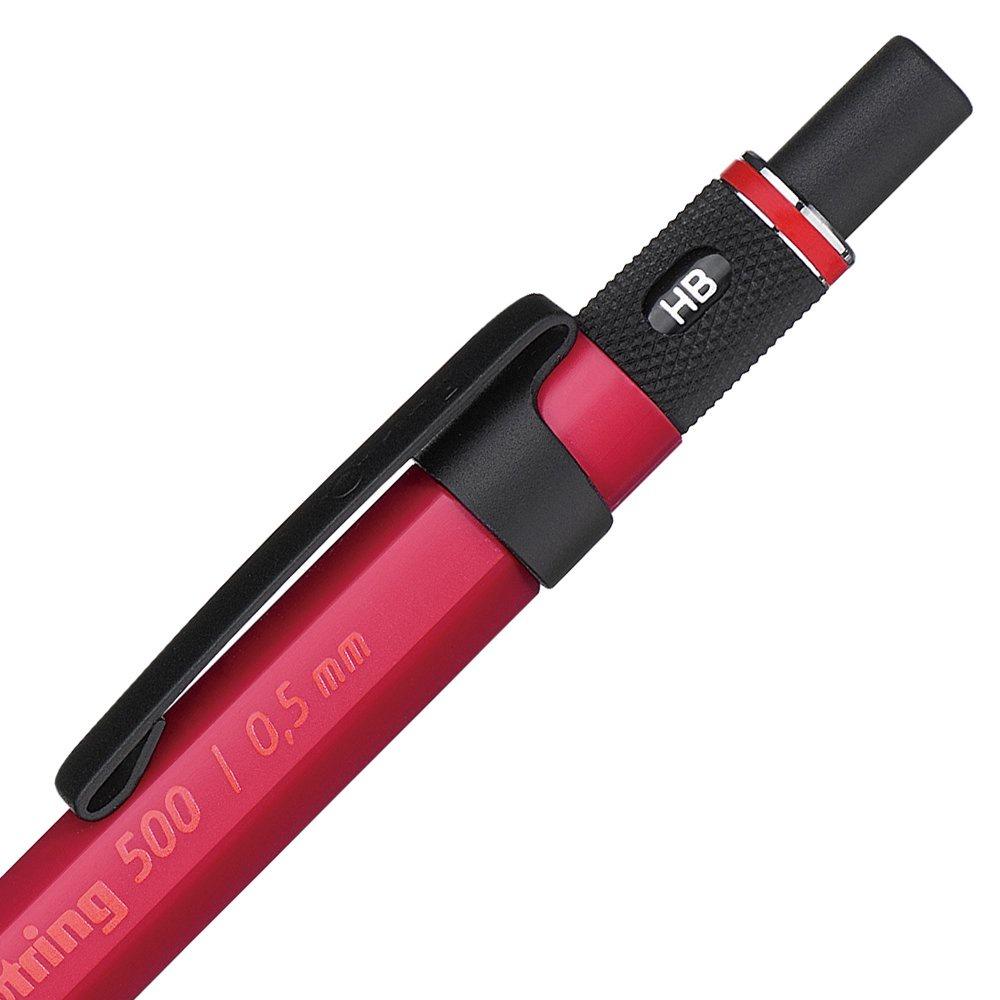 [日本製] 德國 rOtring 紅環 500 自動鉛筆 自動筆 製圖用 金屬握柄 不易疲勞 0.5mm HB 共三款-細節圖3