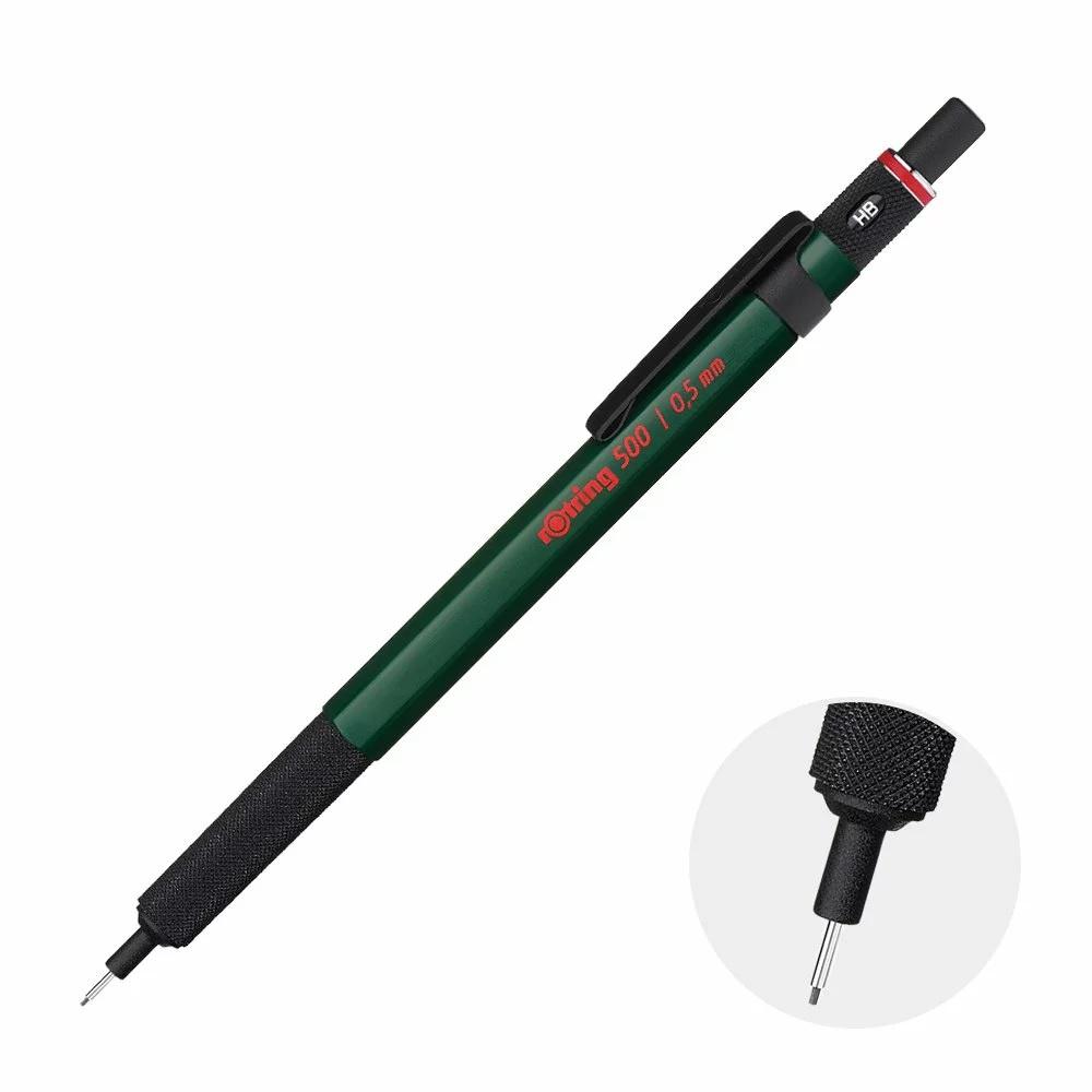 [日本製] 德國 rOtring 紅環 500 自動鉛筆 自動筆 製圖用 金屬握柄 不易疲勞 0.5mm HB 共三款-細節圖6