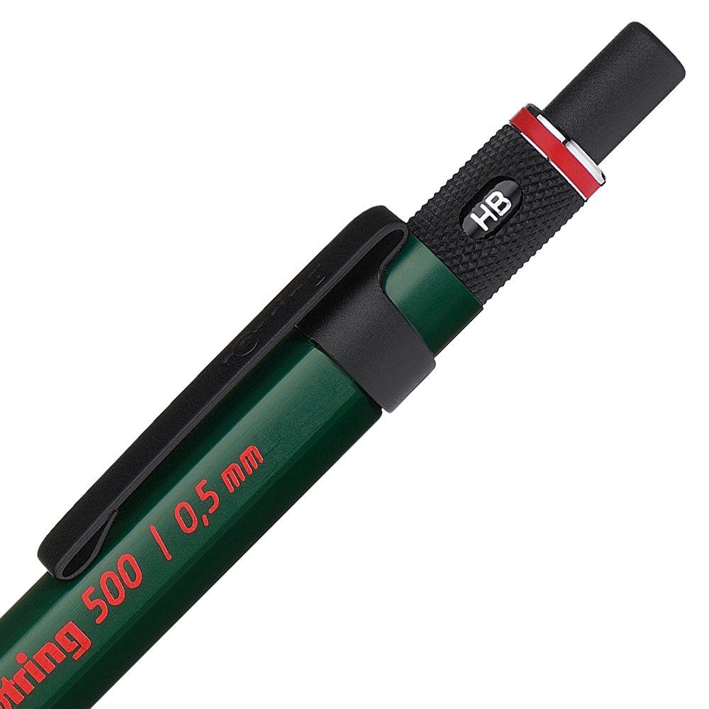 [日本製] 德國 rOtring 紅環 500 自動鉛筆 自動筆 製圖用 金屬握柄 不易疲勞 0.5mm HB 共三款-細節圖7