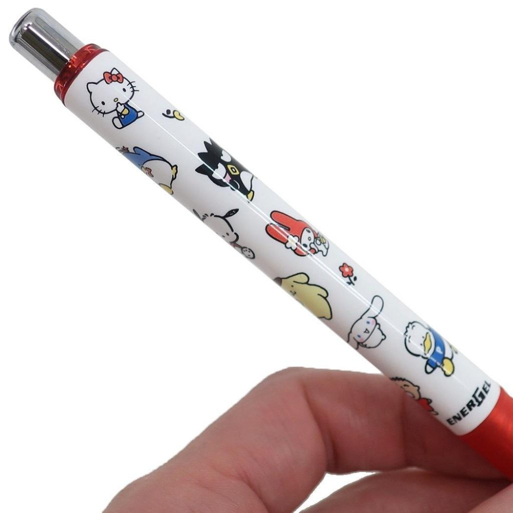 [日本製] Energel 原子筆 溜溜筆 圓珠筆 Sanrio All Stars 三麗鷗角色 酷洛米 0.5mm-細節圖3