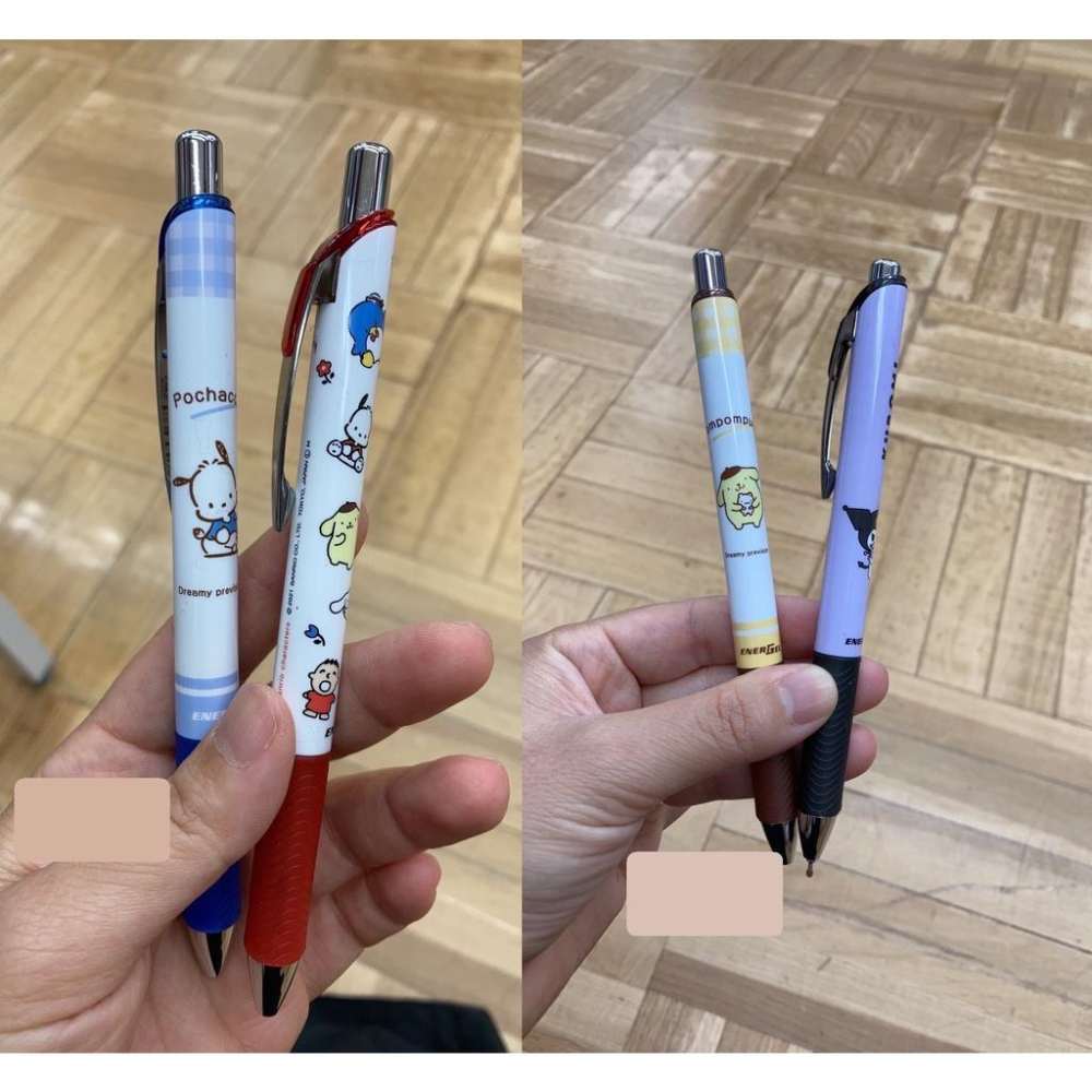 [日本製] Energel 原子筆 溜溜筆 圓珠筆 Sanrio All Stars 三麗鷗角色 酷洛米 0.5mm-細節圖9