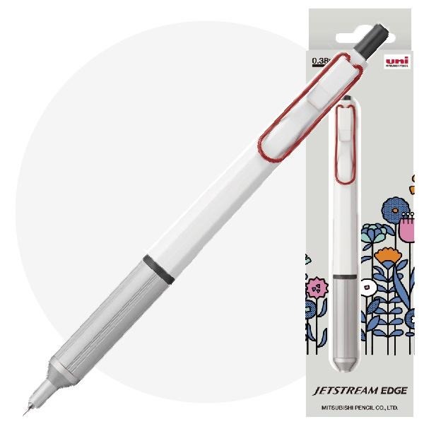{花語限定包裝} [日本製] uni 三菱 Jetstream Edge 原子筆 溜溜筆 圓珠筆 油性 0.38mm-細節圖5