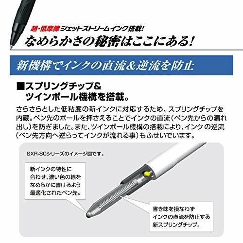 [日本製] uni 三菱 Jetstream 4色原子筆+自動鉛筆 多功能 0.38 / 0.5 / 0.7mm-細節圖7